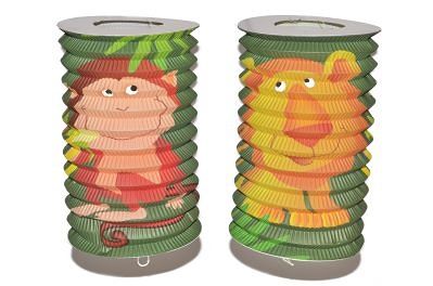 Lampion pul-up 15 cm