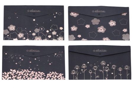 Složka s drukem 33x23 cm kvítí