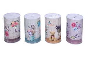 Pokladnička 8x12,7 cm - Květiny