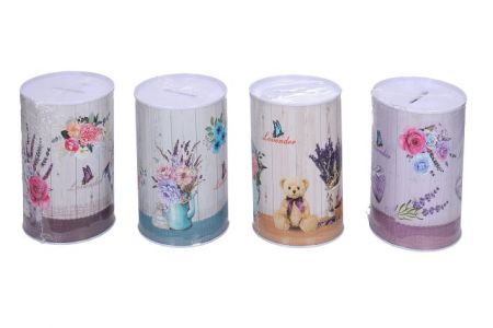 Pokladnička 8x12,7 cm - Květiny