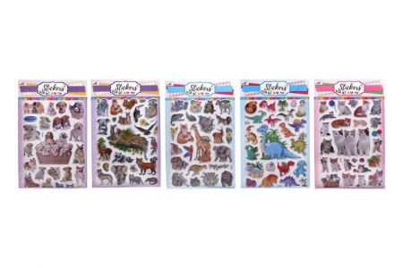 Nálepky zvířátka mix