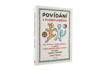 Knížka Povídání o pejskovi a kočičce CZ text 20x26cm ve fólii