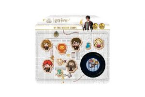Moje první razítka Harry Potter dřevěná 9+1 s poduškou na kartě