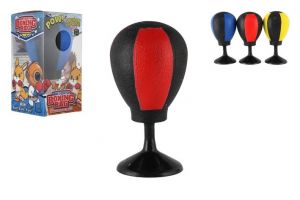 Boxovací pytel mini prstový plast 14cm 3 barvy v plastové krabičce 7,5x15x7,5cm
