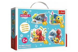 Puzzle baby Minimini rybičky v krabici 27x19x6cm 24m+