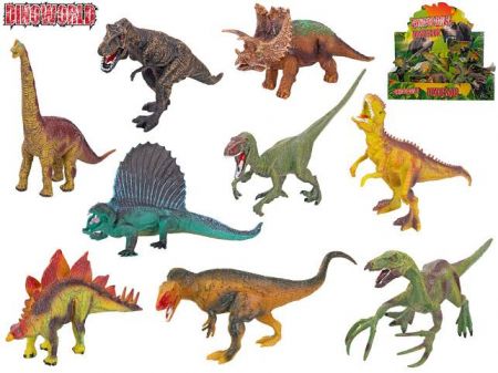 Dinoworld dinosaurus 12-18cm 9druhů