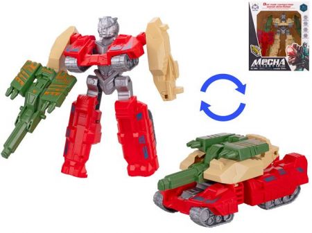 Tank/robot 16,5cm 2barvy v krabičce