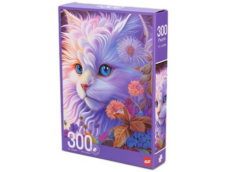 Puzzle 38x25cm kočička 300dílků v krabičce