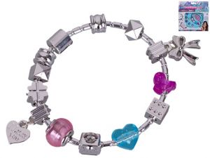 Náramek 6,5cm s doplňky 2druhy v krabičce