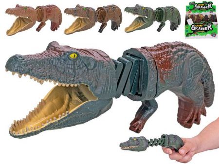 Krokodýl kleště 19-24cm natahovací 4barvy