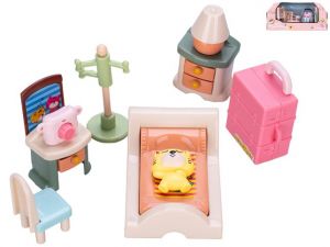 Sada zvířecí domácnost s doplňky 9-13ks 2druhy v krabičce