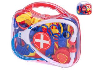 Doktorský set 17ks 19x17cm v kufříku 2barvy v sáčku