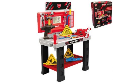 Ducati pracovní stůl 50x35x75cm s doplňky 30ks v krabičce