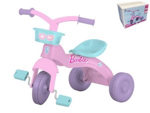 Barbie tříkolka růžová 57x45x48cm max. 25kg 18m+ v krabičce