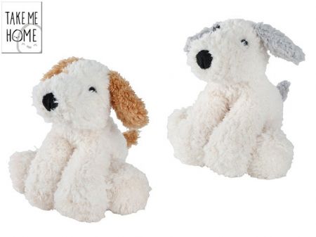 Take Me Home pes plyšový 16cm sedící 2barvy 0m+