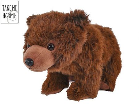 Take Me Home medvěd plyšový 35cm stojící 0m+