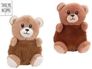 Take Me Home medvídek plyšový 15cm sedící 2barvy 0m+
