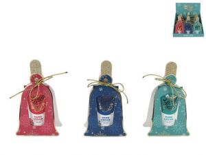 Vánoční dárková sada s krémem na ruce 35ml a pilníkem na nehty 3barvy