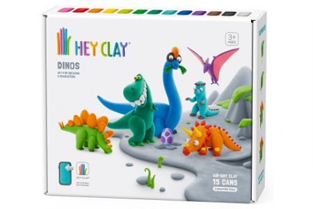 HEY CLAY Kreativní sada - Dinosauři