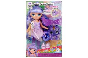 Rainbow High Malá sestřička víla - Amethyst (Purple)