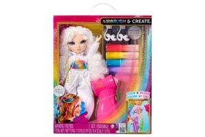 Rainbow High Air Brush panenka - zelené oči