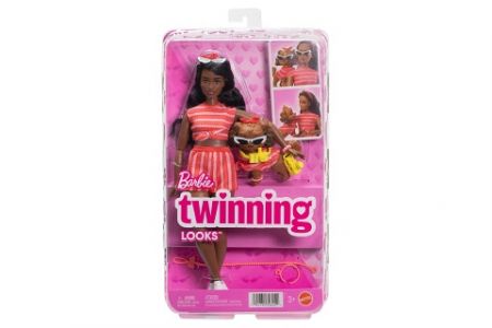 Barbie Dvojí kostým-Pruhy JFP37