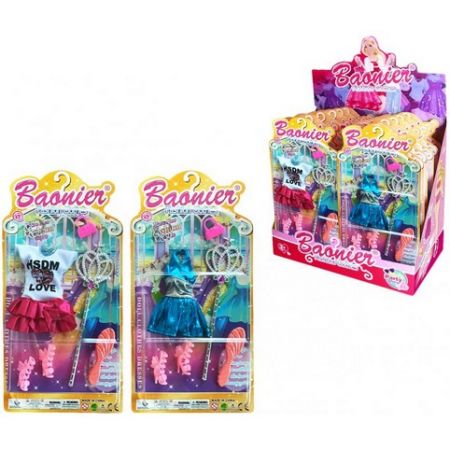 Oblečky na panenky s doplňky