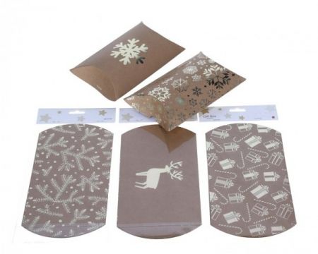 Dárková krabička skládací 25cm balení 2ks