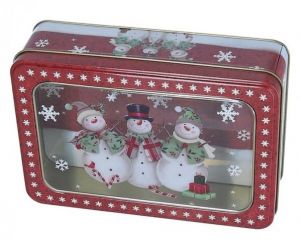 Dárková krabička plechová 19cm/13cm/6cm