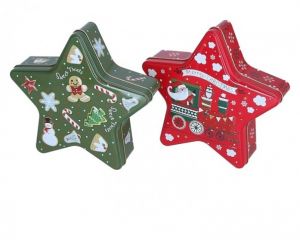 Dárková krabička plechová mix 19cm/5cm