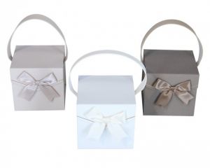 Dárková krabička mix barev 12cm/12cm/12cm