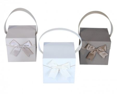 Dárková krabička mix barev 12cm/12cm/12cm