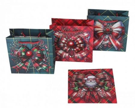 Dárková papírová taška 15cm/15cm/7cm