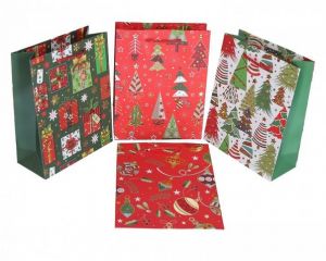 Dárková taška vánoční  23cm/18cm/8cm