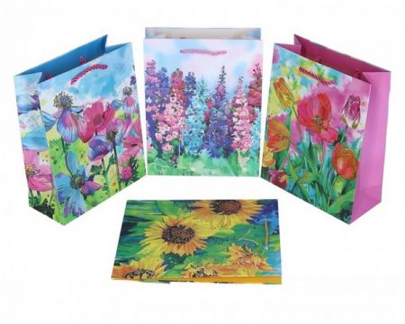 Dárková papírová taška 23cm/18cm/8cm