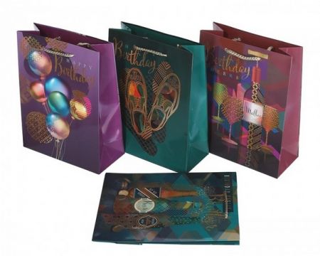 Dárková papírová taška  23cm/18cm/8cm