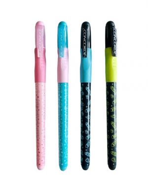 Gumovatelné pero CONCORDE CoolMix, modrá náplň 0,7mm