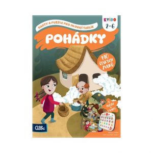 ALBI Kvído - Karty a puzzle pro mluvicí tablík: Pohádky