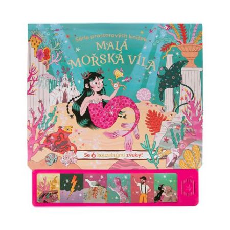 ALBI Malá mořská víla - Zvuková 3D kniha