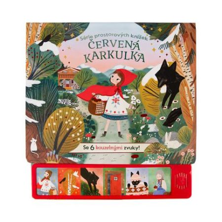 ALBI Červená Karkulka - Zvuková 3D kniha