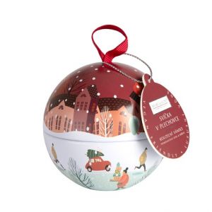 ALBI Svíčka v plechovce - Kouzelné Vánoce