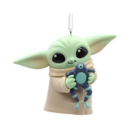 ALBI Vánoční ozdoba - Grogu a Frog