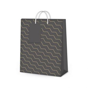 ALBI Dárková taška velká - Geometrické vzory