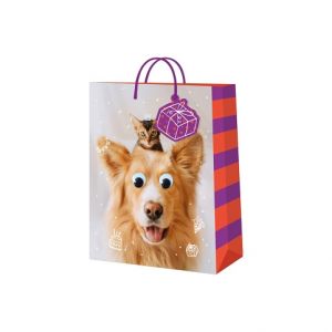 ALBI Dárková taška malá - Pejsek a kočička