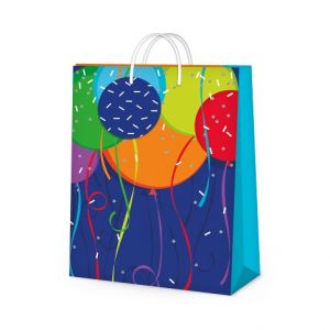 ALBI Dárková taška velká - Balónky a konfety