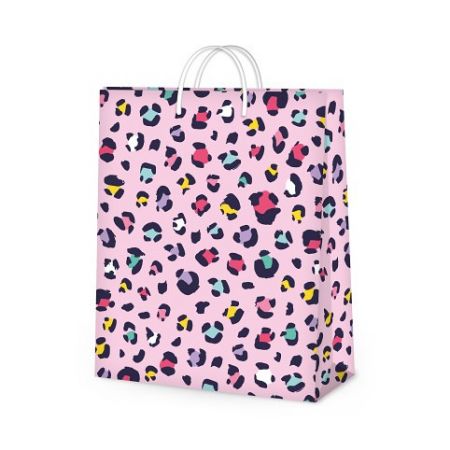 ALBI Dárková taška velká - Leopardí vzor