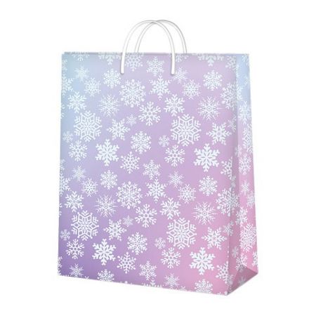 ALBI Dárková taška maxi - Pastelové vločky