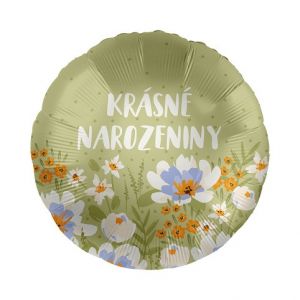 ALBI Balónek fóliový Krásné narozeniny