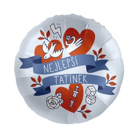 ALBI Balónek fóliový Nejlepší tatínek