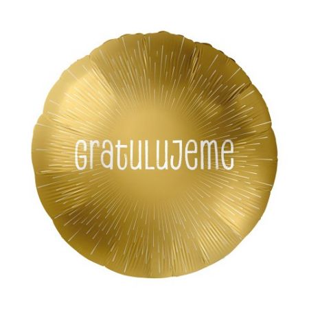 ALBI Balónek fóliový Gratulujeme